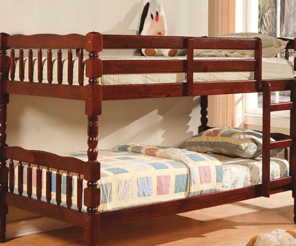 Brand New ** All Wood Twin Bunk Bed