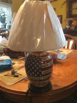 Flag lamp