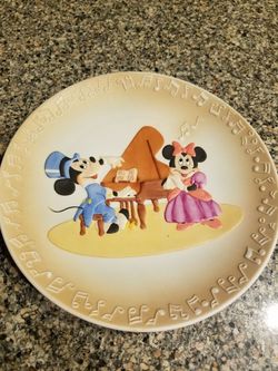 Disney collectors plate
