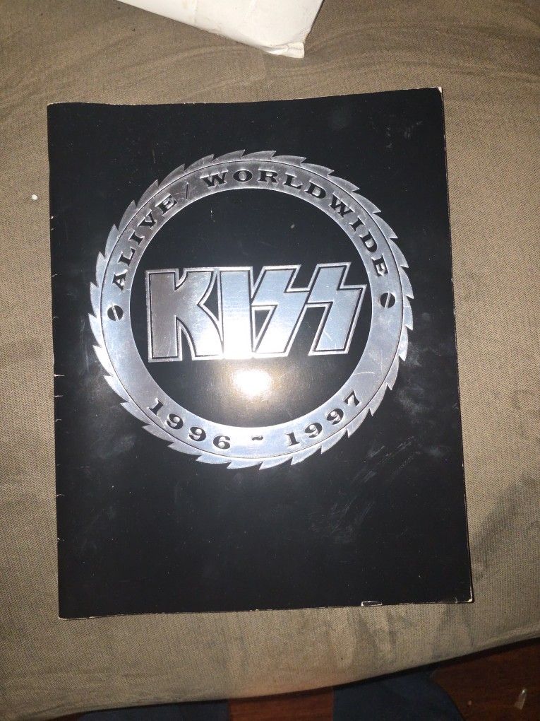Kiss Reunion Tour Book