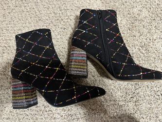 Betsey Johnson Rhinestone Boots