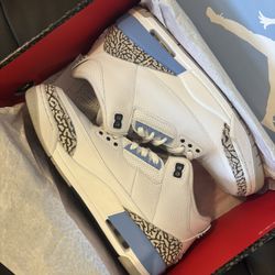 Air Jordan 3 UNC Size 10