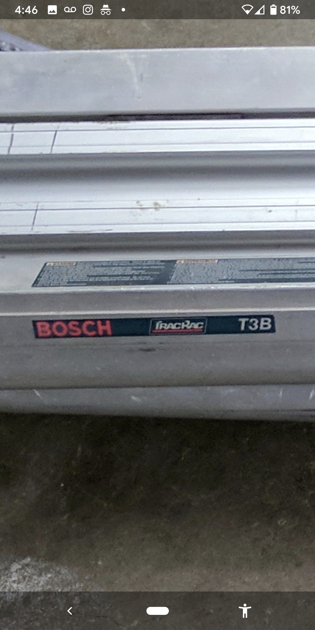 Bosch TracRac T3B Miter Saw Stand for Sale in Auburn, WA OfferUp