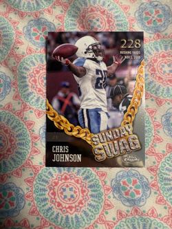 Cris Johnson football card