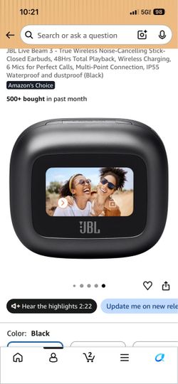 JBL Live Beam 3