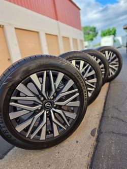 Wheels 17 5 luga nissan original