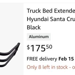 Truck Bed Extender, Hyundai Santa Cruz