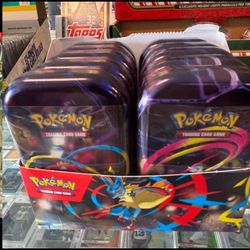 Pokémon mega evolution mini tins set of 10