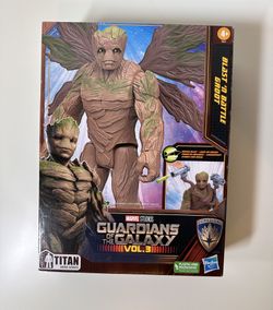 Marvel: Guardians of the Galaxy Vol 3 Blast N Battle Groot Kids Toy Action Figure