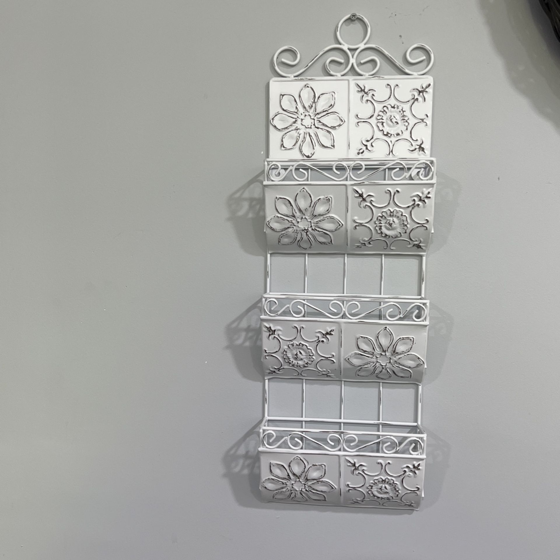 Smart Living Company Classic White Letter Organizer