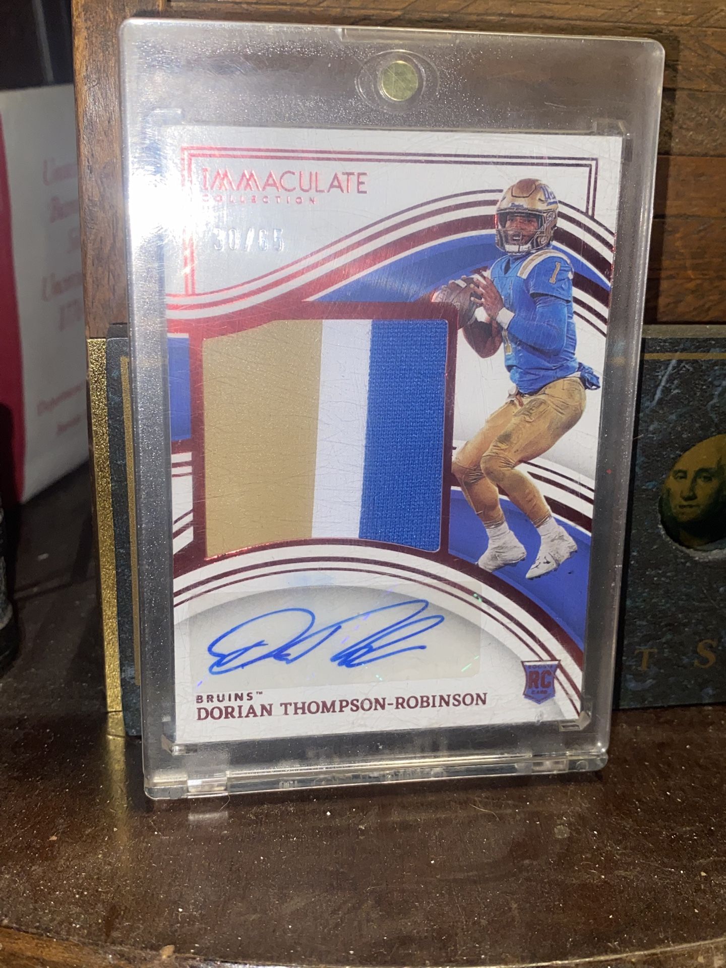 2023 Immaculate Collegiate Collection Dorian Thompson-Robinson RPA /65
