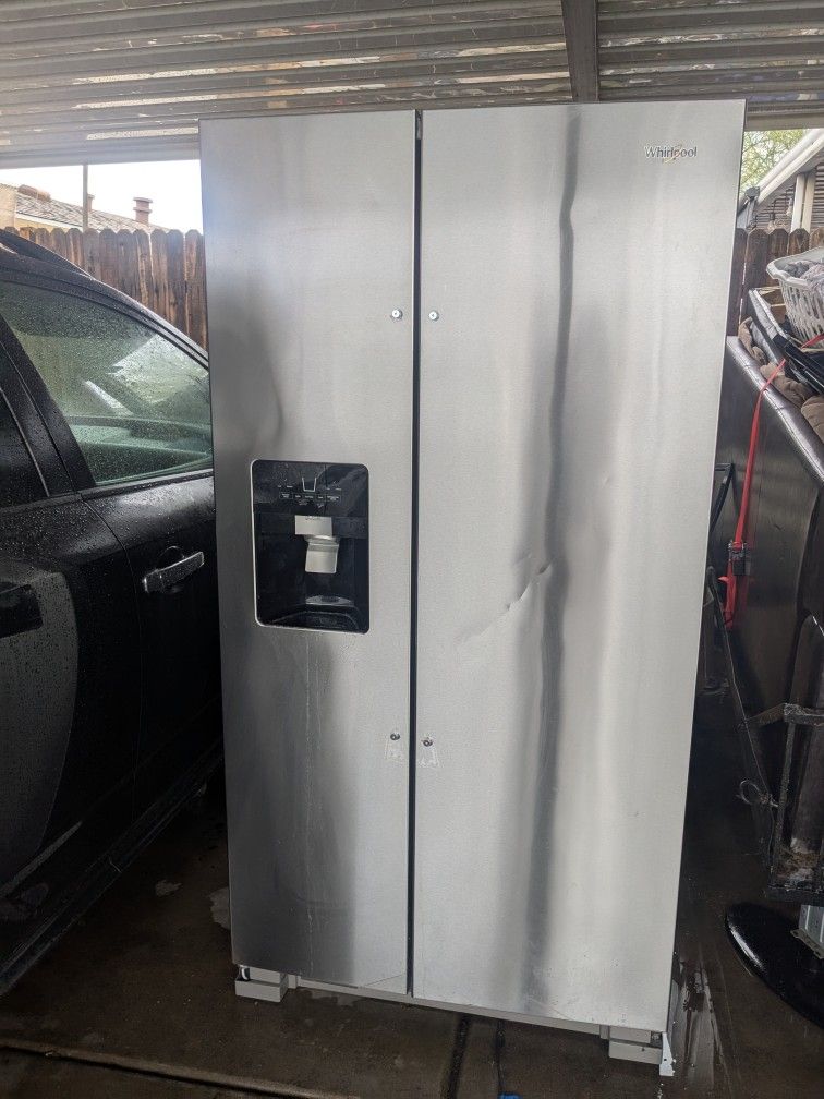 Whirlpool Stainless Side By Side Refrigerator