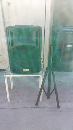 Edison Speaker con stand y cord