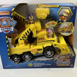 Paw Patrol Rubbles Ultimate Rescue Construction