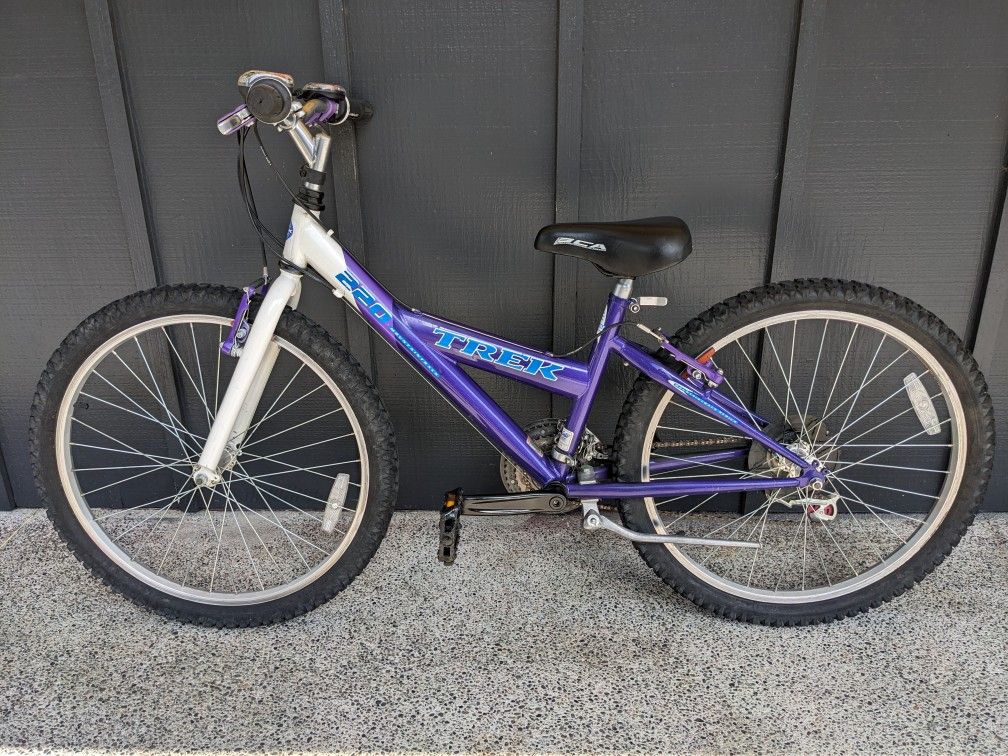 Trek 24" 21-Speed Gravel/Mountain/Road Hybrid Bike - Light 12" Frame - NEW Tubes/Newer Tires - Tuned! (Youth/Kids Bike)