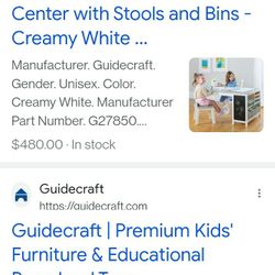 Martha Stewart. ,GuideCraft. , Kids Art Desk