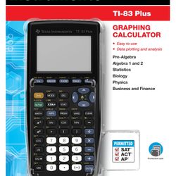 Texas Instruments TI-83 Plus Graphing Calculator