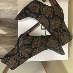 Deludith Heeled Boots (Aldo) Size10 $100