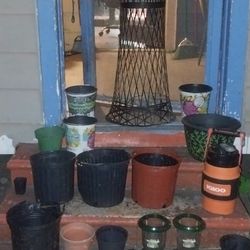 Multiple Planters FOR sale. Will SELL separately Or All In One Lot Or In Half