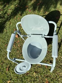 Adult potty chair toilet chair