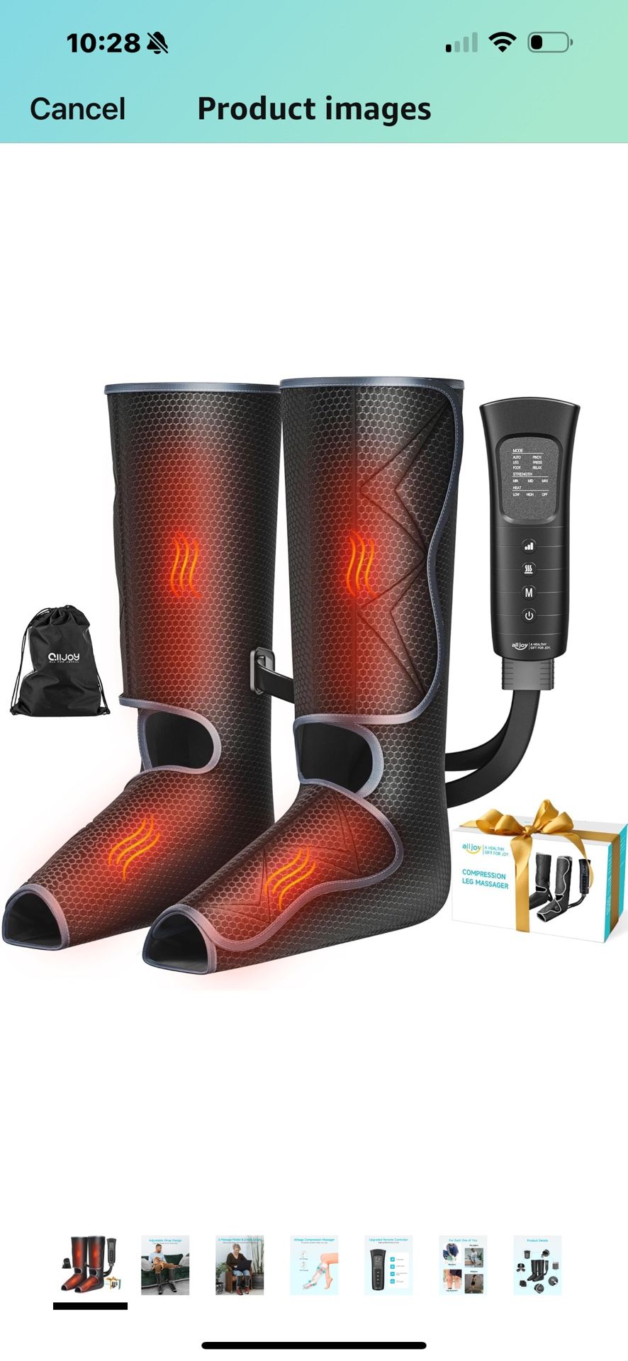 Leg Massager for Circulation and Pain Relief FSA