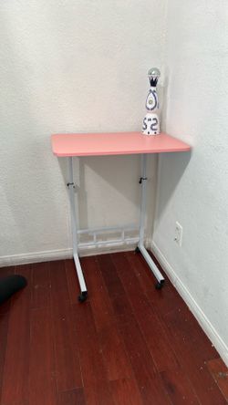 Pink desk