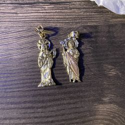San Judas N Santa Murrete Pendant 