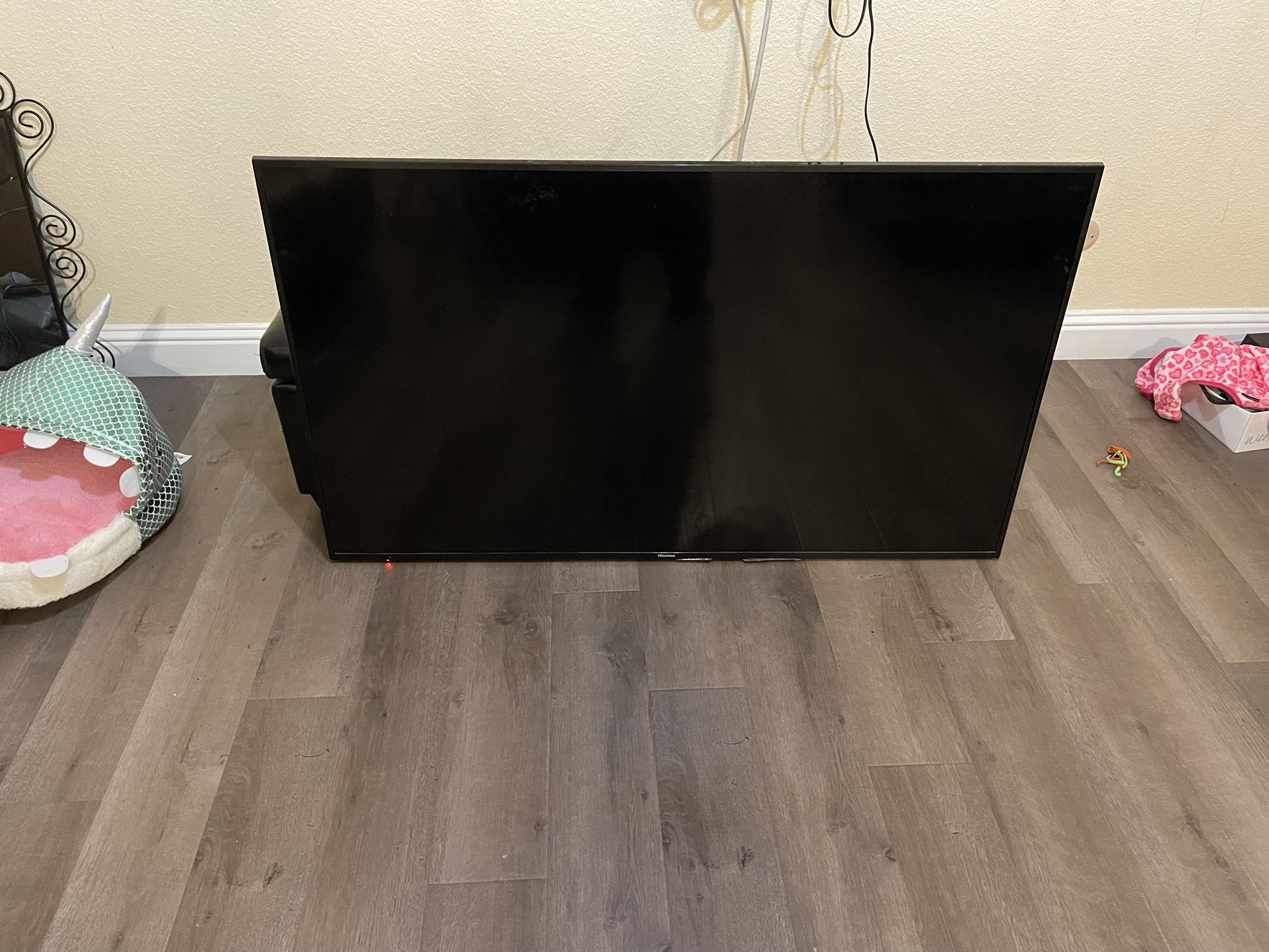 Tv LED 55” For Parts BLACK SCREEN 