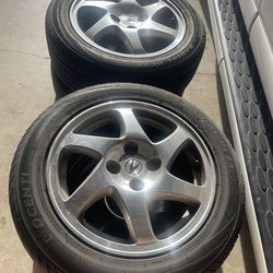 Integra Gsr wheels with good tires