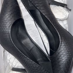 Aldo Black Textured Pumps