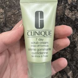 NEW CLINIQUE 7 DAY SCRUB CREAM RINSE OFF FORMULA $5!