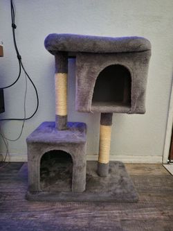 Cat tree grey