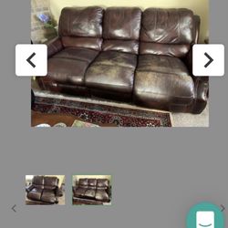 Reclining Couch And Love Seat