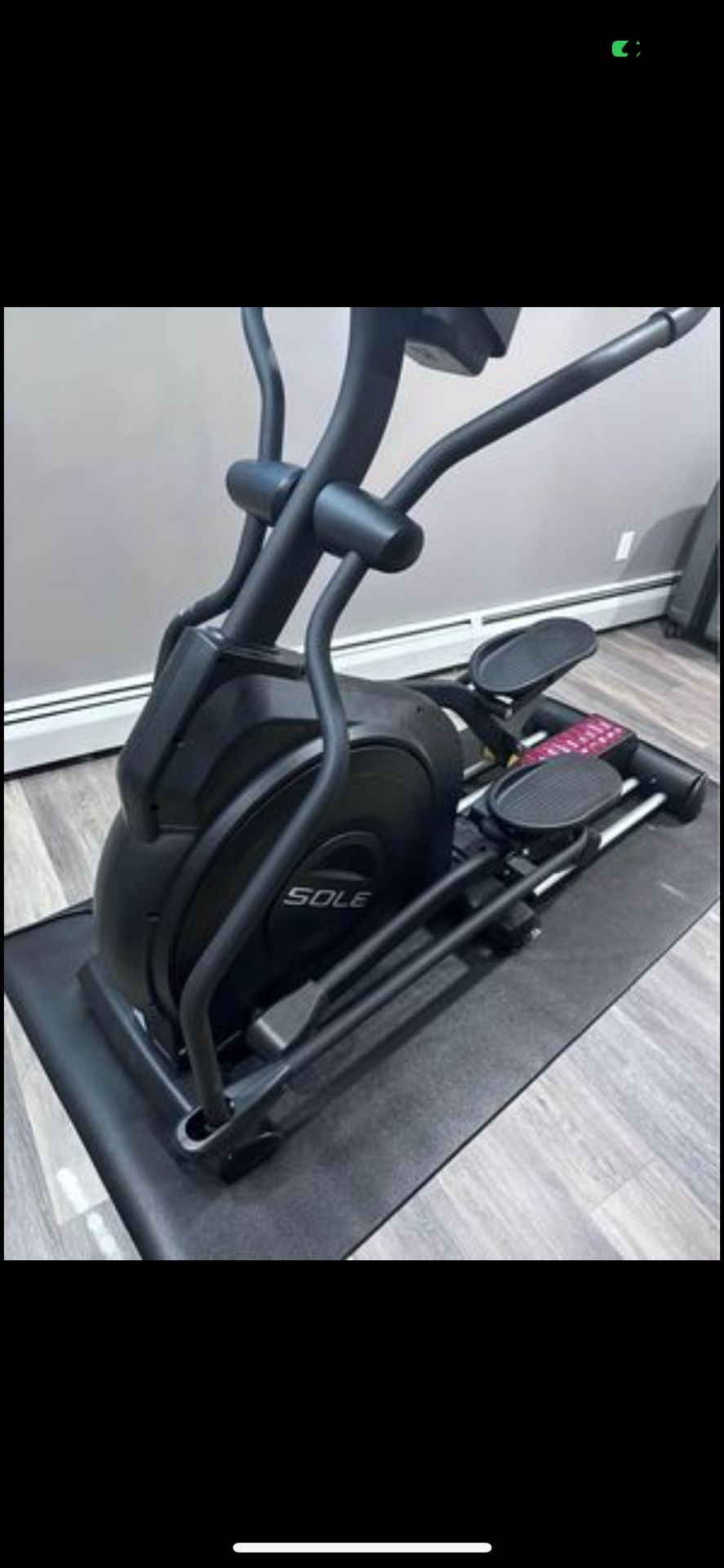 New SOLE E25 Elliptical