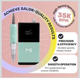 M - E-ZDrill Rechargeable Electric Nail Drill,