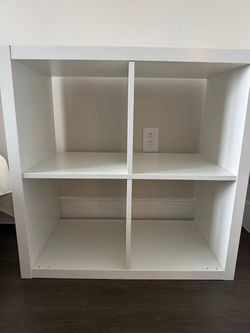 Shelf unit, white, 30 1/8x30 1/8"