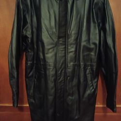 Leather Coat Men