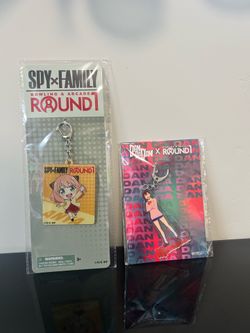 Spy x Family & Dandadan x Round1 Acrylic Keychains