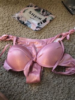 Pink Wire Top Bikini 