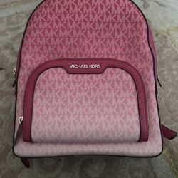 Michael Kors Pink  Backpack