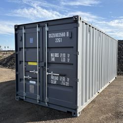 20 FOOT NEW 1-TRIP CONTAINER STD SHED,STORAGE,SHIPPING,CONEX 