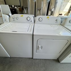 Amana Set Washer & Electric Dryer 