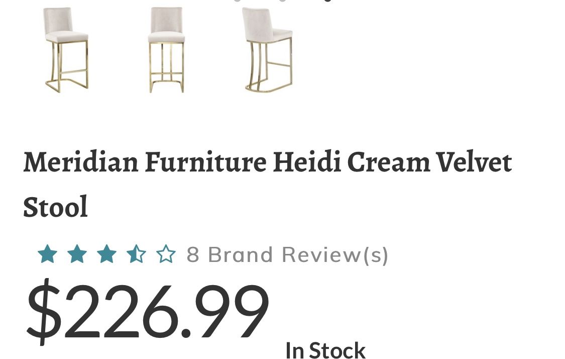 Meridian Counter Stool One 