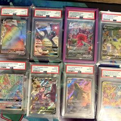 Pokemon Psa 10 Slabs 
