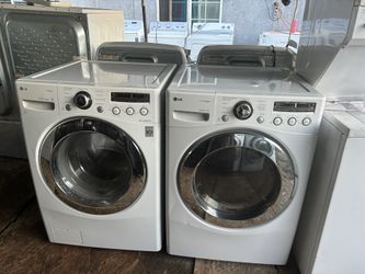 Washer And Gas Dryer Brand Lg Heavy Duty Everyting Works With A 3 Months Warranty