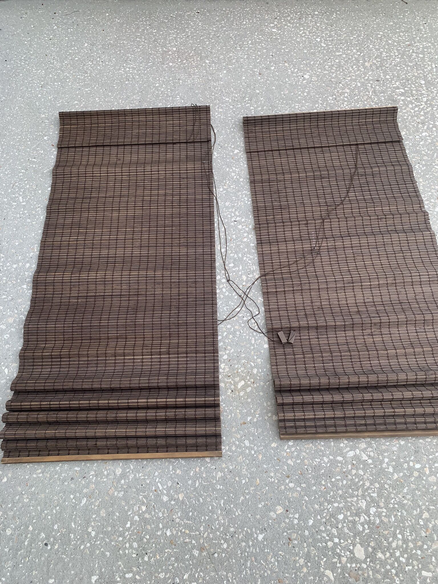 5 Bamboo Roller Shades
