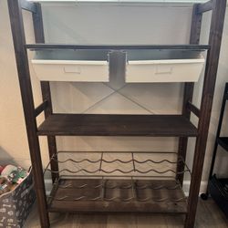 IKEA Wine Rack And Shelf