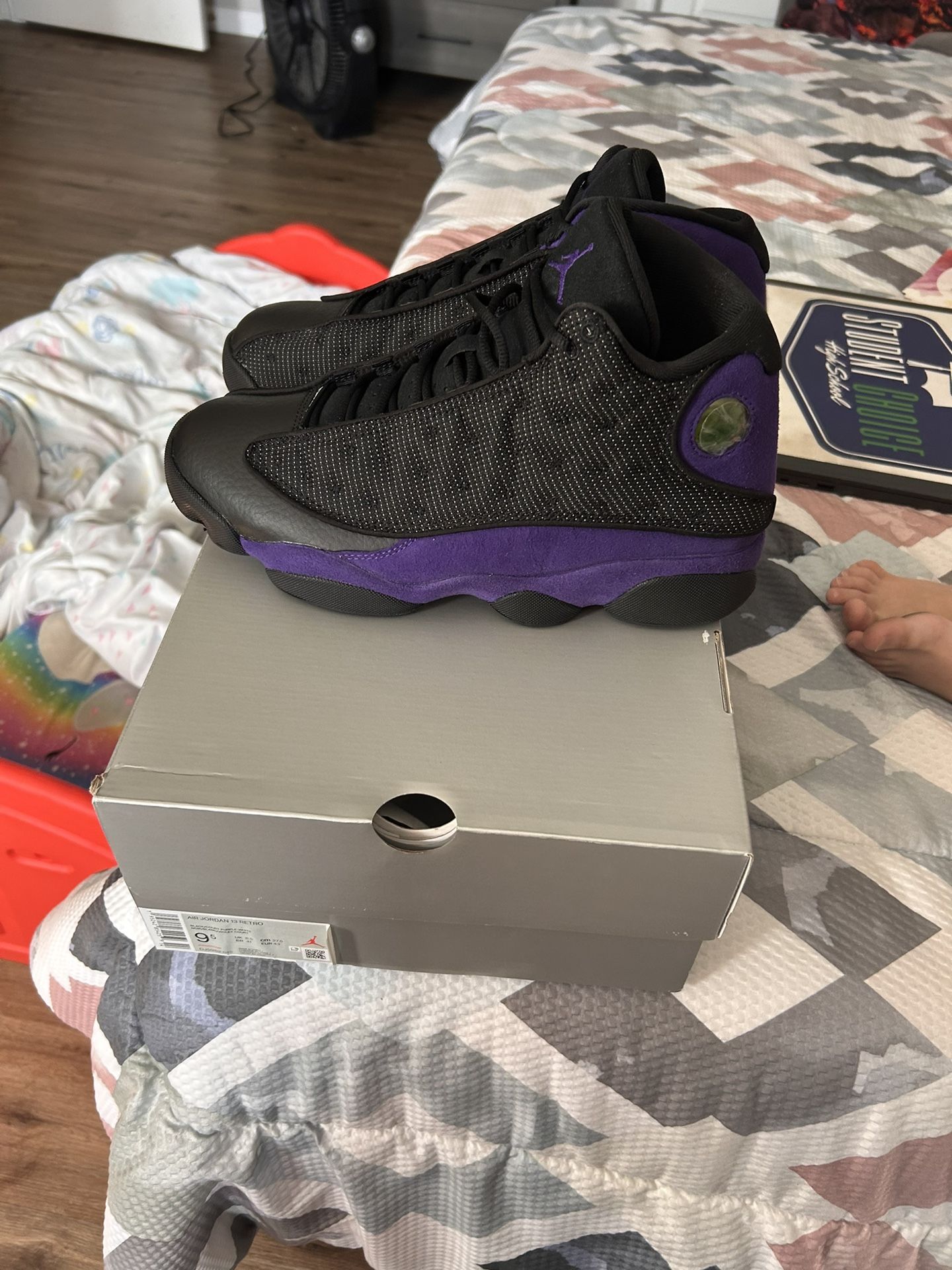 Retro 13 Court Purple