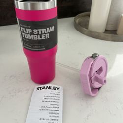 NEW Stanley IceFlow Straw Tumbler - Camelia, 30 fl. oz. for Sale in  Fullerton, CA - OfferUp