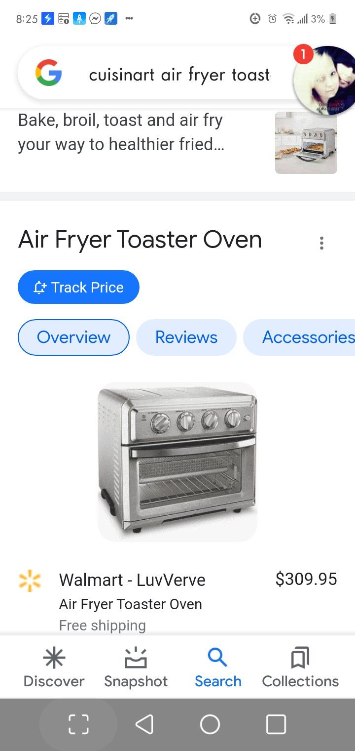 Cuisinart Air And Fry Toaster Oven